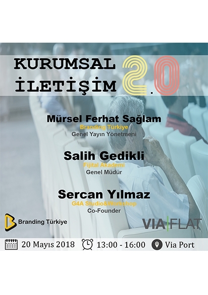 Kurumsal İletişimcilere Özel Kurumsal İletişim 2 Eğitimi (Ankara) Etkinlik Afişi