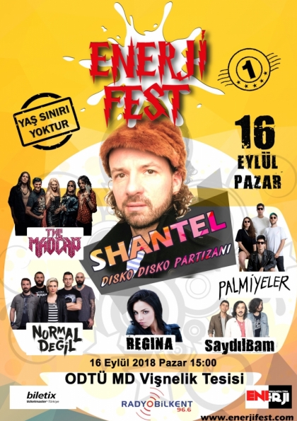 Enerji Fest Etkinlik Afişi