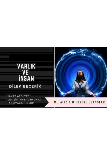 Dilek Becerik ile Metafizik Bireysel Seanslar Etkinlik Afişi