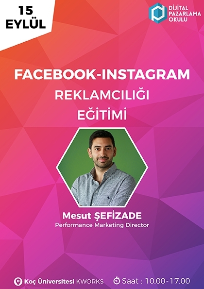 Facebook-Instagram Reklamcılığı Eğitimi Etkinlik Afişi