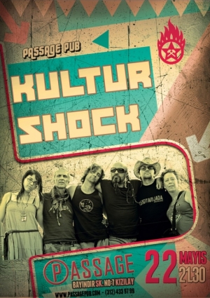 Kultur Shock Passage'da Etkinlik Afişi