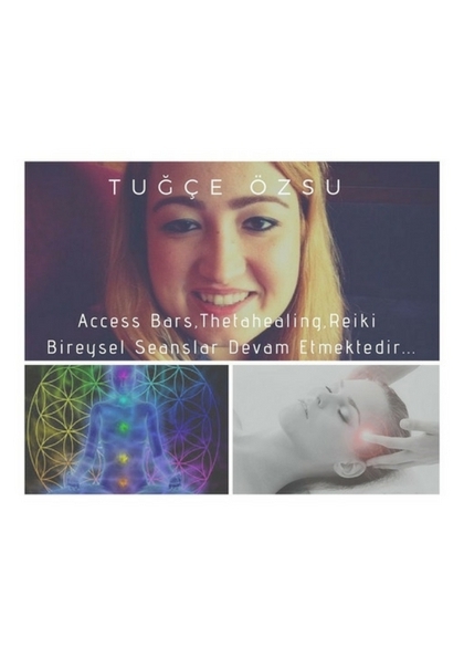 Accsess Bars, Thetahealing , Reiki Bireysel Seanslar Etkinlik Afişi