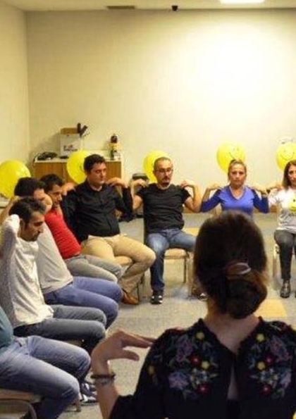 Kahkaha Yogası Atölye Çalışması Etkinlik Afişi