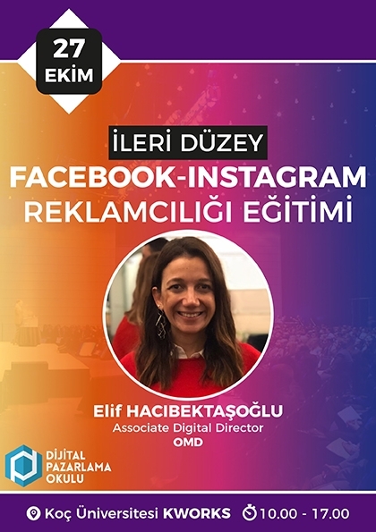 İleri Düzey Facebook & Instagram Reklamcılığı Etkinlik Afişi