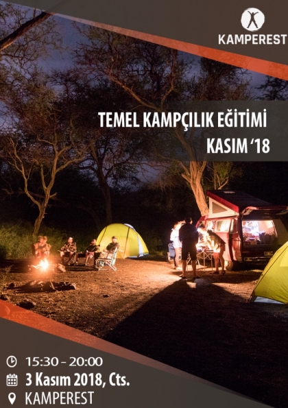 Temel Kampçılık Eğitimi - Kasım '18 Etkinlik Afişi