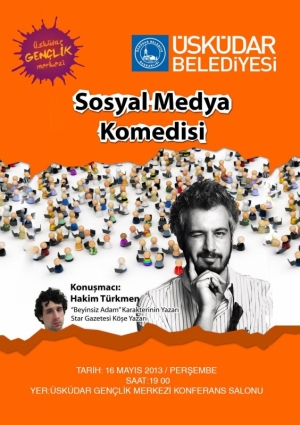 Sosyal Medya Komedisi Etkinlik Afişi