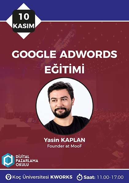 Google Ads Eğitimi Etkinlik Afişi