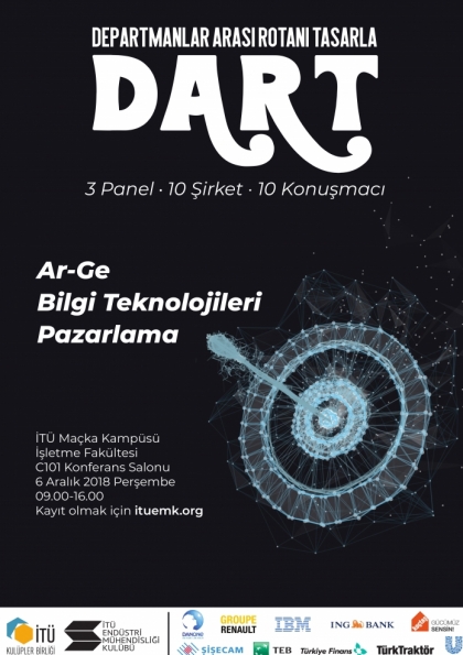 DART (Departmanlar Arası Rotanı Tasarla) Etkinlik Afişi