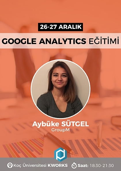 Google Analytics Eğitimi Etkinlik Afişi