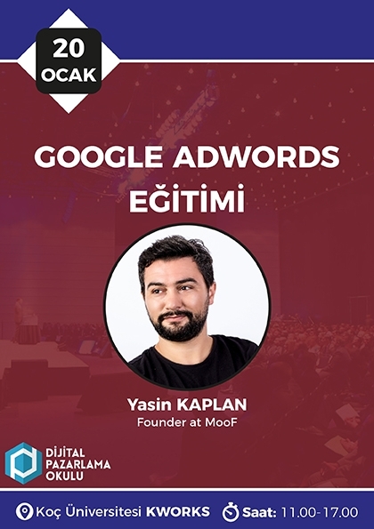 Google Ads Eğitimi Etkinlik Afişi