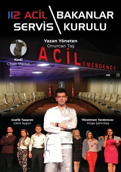 112 ACİL SERVİS/BAKANLAR KURULU Etkinlik Afişi