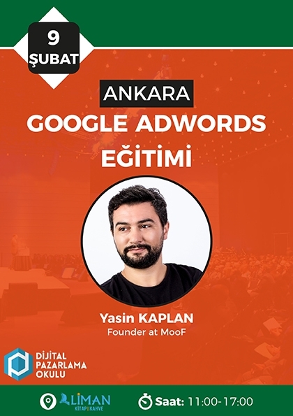 Google Ads Eğitimi [Ankara] Etkinlik Afişi