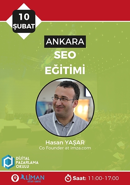 SEO Eğitimi [Ankara] Etkinlik Afişi