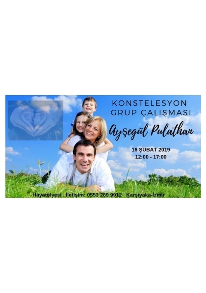 AYŞEGÜL PULATHAN ile Konstelasyon Grup Çalışması Etkinlik Afişi