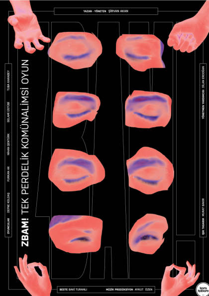 ZBAM! tek perdelik komünalimsi oyun Etkinlik Afişi