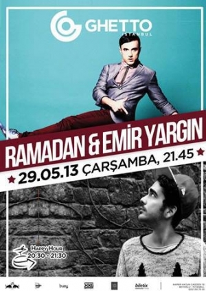 Ramadan & Emir Yargın Konseri Etkinlik Afişi