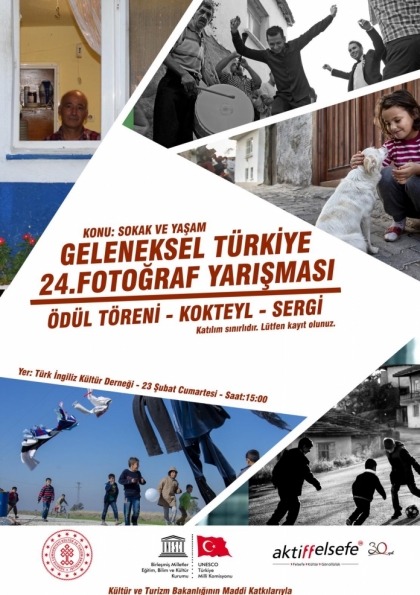 Geleneksel Türkiye 24. Fotoğraf Yarışması Ödül Töreni-Kokteyl Etkinlik Afişi