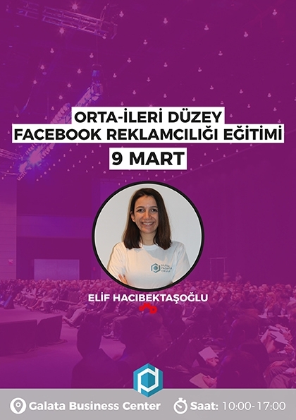 İleri Düzey Facebook Reklamcılığı Eğitimi Etkinlik Afişi