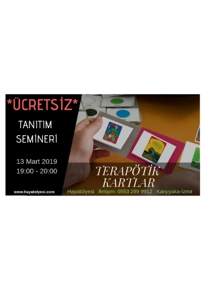 Terapötik Kartlar  ÜCRETSİZ Tanıtım Semineri Etkinlik Afişi