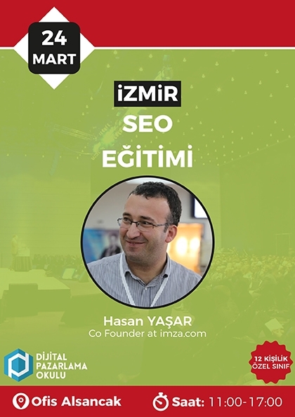 SEO Eğitimi [İzmir] Etkinlik Afişi