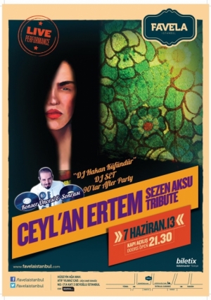 Ceylan Ertem Sezen Aksu Tribute Konseri Etkinlik Afişi