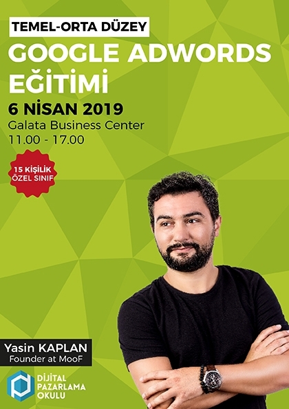 Google Ads Eğitimi Etkinlik Afişi