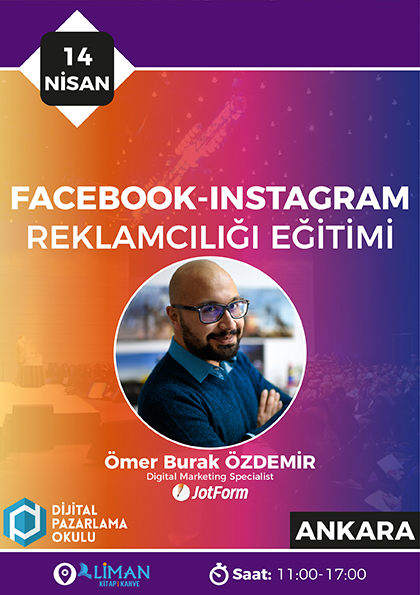 Facebook-Instagram Reklamcılığı Eğitimi [Ankara] Etkinlik Afişi