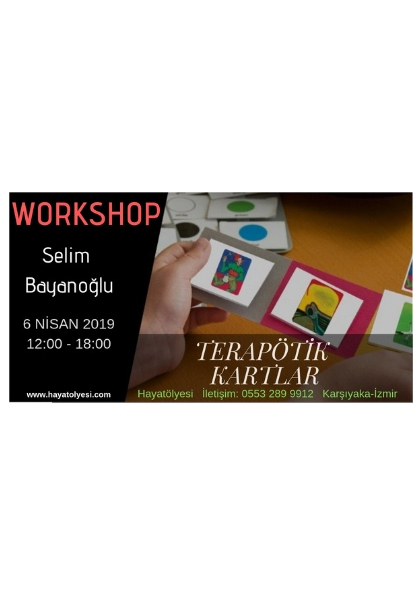 Terapötik Kartlar Workshop Etkinlik Afişi