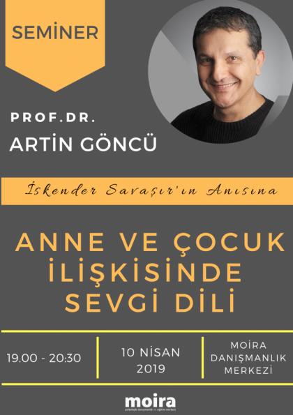 Anne Çocuk İlişkisinde Sevgi Dili Etkinlik Afişi