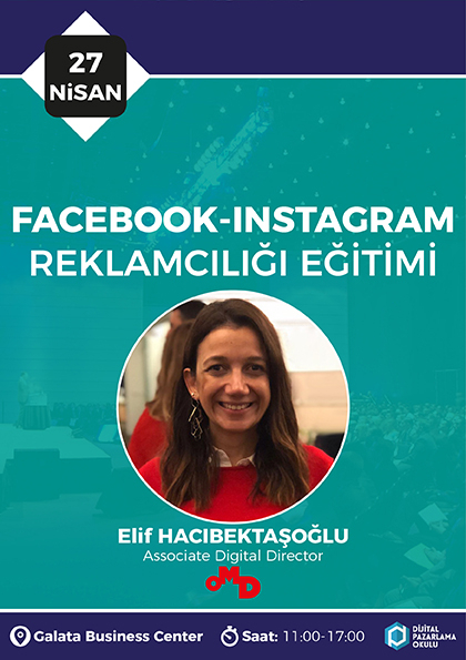 Facebook-Instagram Reklamcılığı Eğitimi Etkinlik Afişi