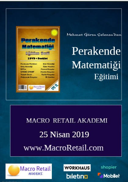 Perakende Matematiği ve Metrikleri Eğitimi Etkinlik Afişi