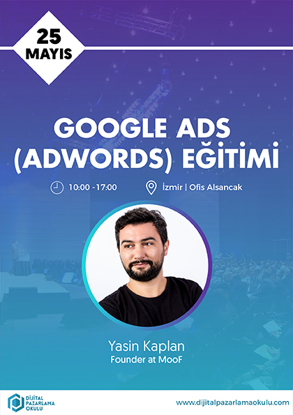 Google Ads Eğitimi [İzmir] Etkinlik Afişi