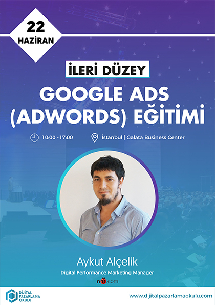 İleri Düzey Google Ads Eğitimi Etkinlik Afişi