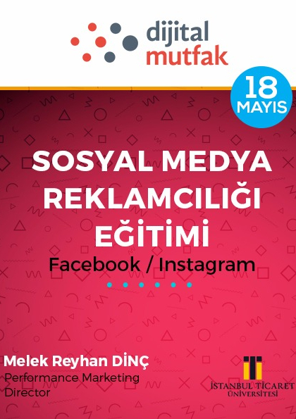 Sosyal Medya Reklamcılığı Eğitimi Etkinlik Afişi