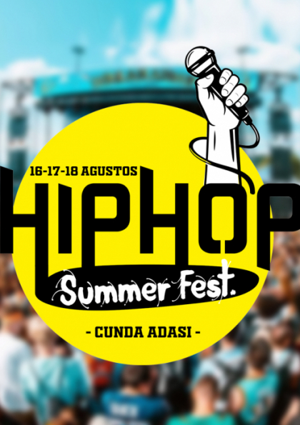 Hip Hop Summer Fest. Etkinlik Afişi