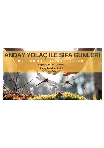 Anday Yolaç ile Şifa Günleri Etkinlik Afişi