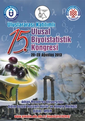 Uluslararası Katılımlı 15. Ulusal Biyoistatistik Kongresi Etkinlik Afişi