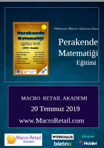 Perakende Matematiği ve Metrikleri Eğitimi Etkinlik Afişi