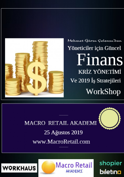 Yöneticiler için Finans, Kriz Yönetimi ve İş Stratejileri Eğitimi Etkinlik Afişi