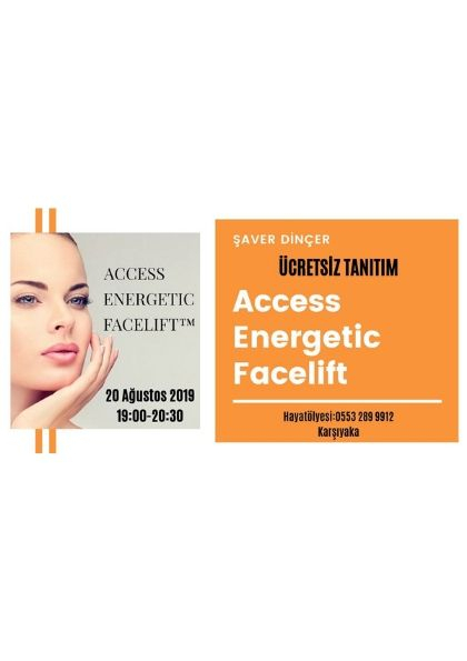 '' ÜCRETSİZ '' Access Energtic Facelift Tanıtım Etkinlik Afişi