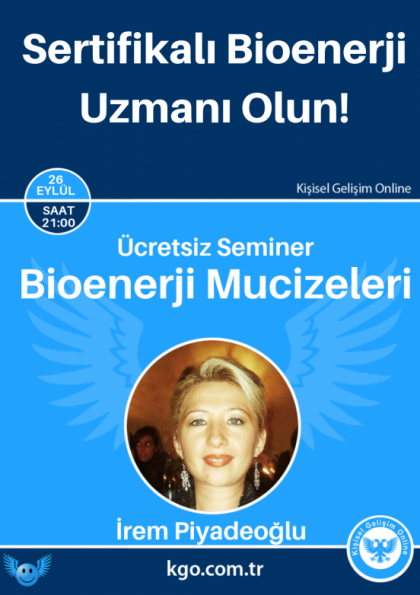 Bioenerji Mucizeleri Eğitimi (1.Modül) Etkinlik Afişi