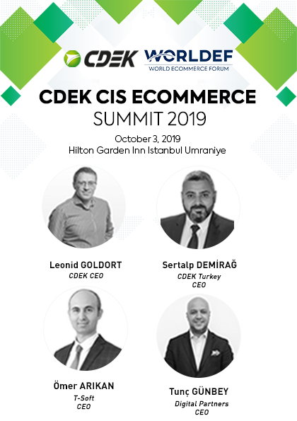 CDEK CIS eCommerce Summit Etkinlik Afişi