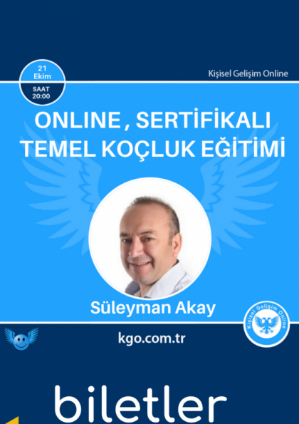 Temel Koçluk Eğitimi Etkinlik Afişi