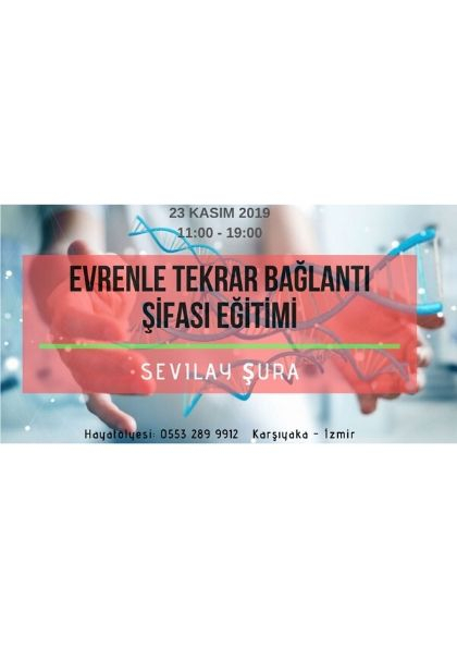 Evrenle Tekrar Bağlantı Şifası Etkinlik Afişi