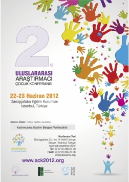 II. Uluslararası Araştırmacı Çocuk Konferansı Etkinlik Afişi