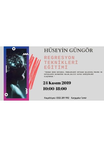 Hüseyin Güngör ile Regresyon Teknikleri Semineri Etkinlik Afişi