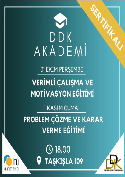 DDK Akademi'19 Etkinlik Afişi
