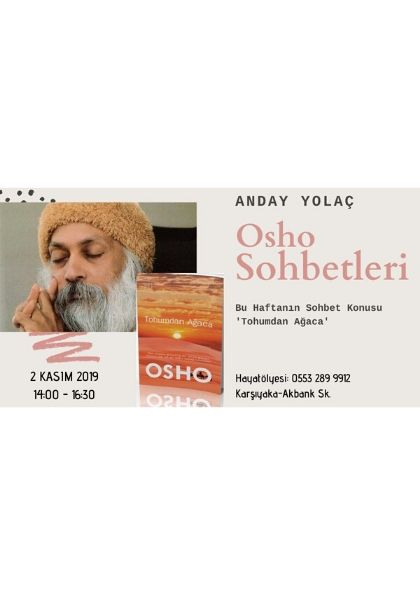 Anday Yolaç ile Osho Sohbetleri Etkinlik Afişi