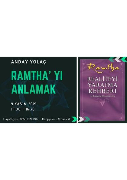 Ramtha' yı Anlamak Etkinlik Afişi