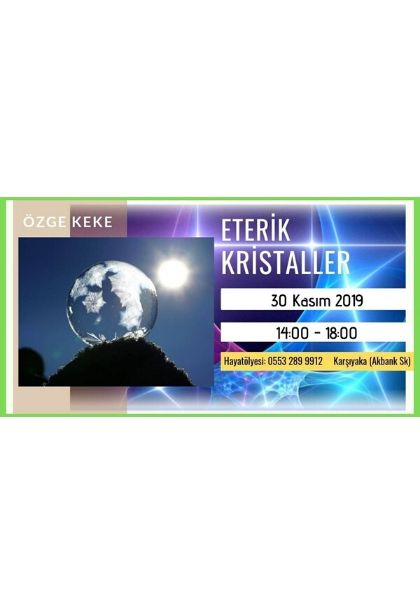 Eterik Kristaller Etkinlik Afişi